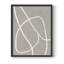 Série ABSTRACT DLxxxvii - reproduction encadrée de qualité supérieure - prête à être accrochée - aucun clou requis-249130778-249130781