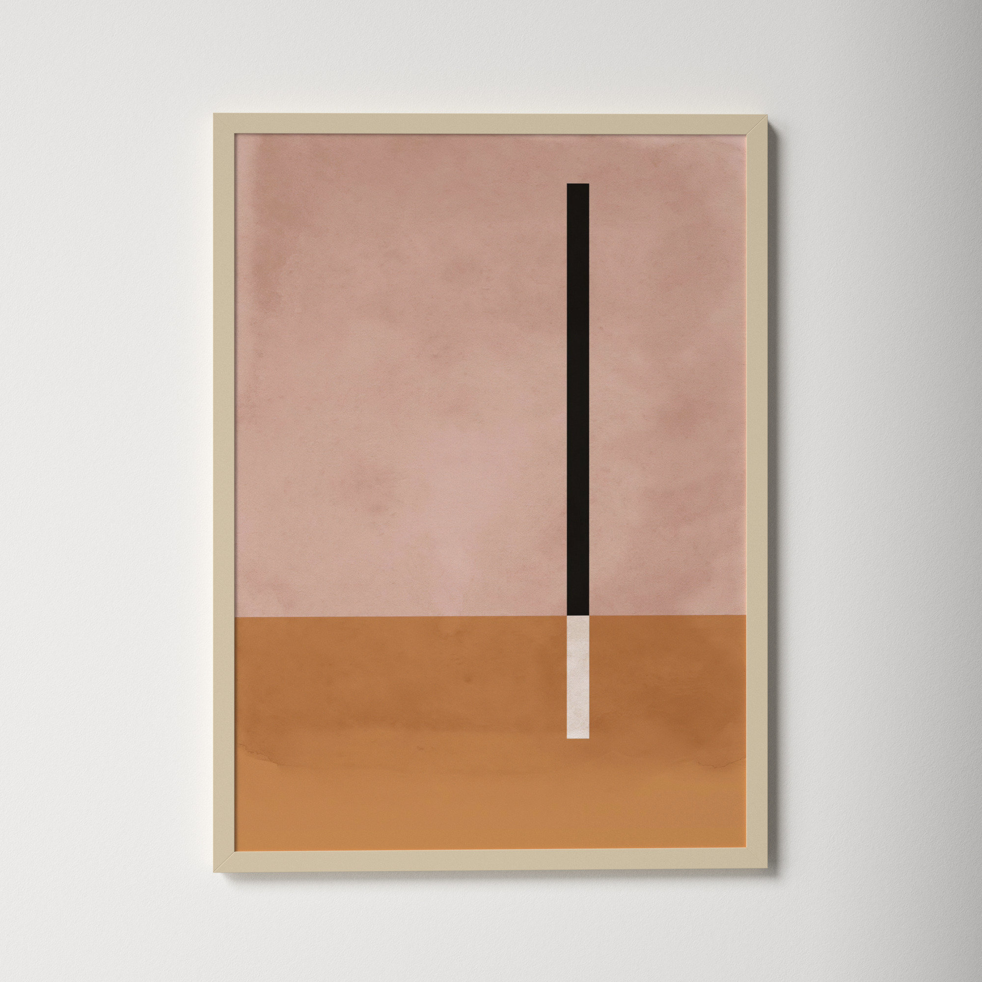 Venice 1 by Alexander Ginzburg, Brown, 26.25" H x 19.25" W x 0.88" D