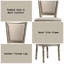 Ensemble de 2 chaises d'appoint Gabri