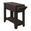 Table d'appoint, côté, bout, rangement, lampe, salon, chambre à coucher, stratifié, transitionnel-1444073741