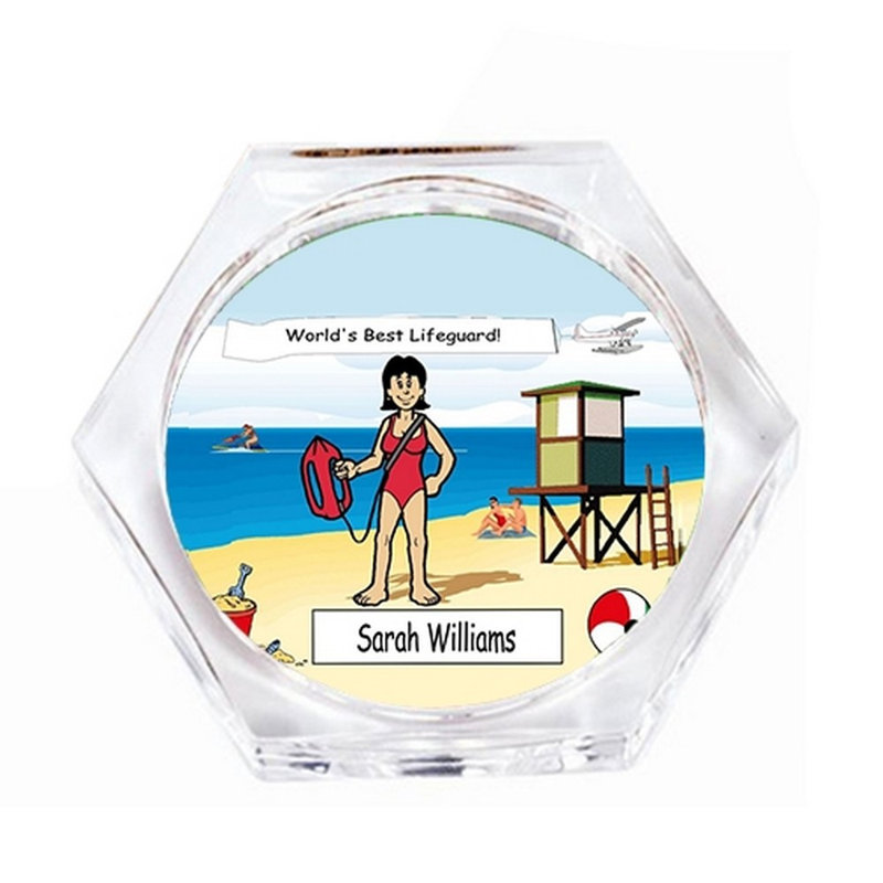 Ensemble de 4 sous-verres personnalisés, Oui