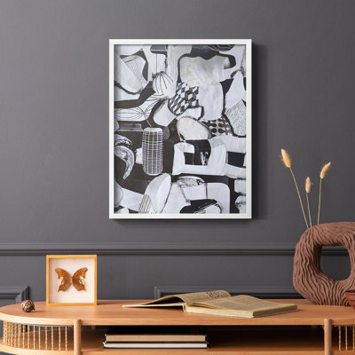 Beverlywood City Forms Framed Print - Solid Wood