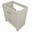 Meuble-lavabo de salle de bain simple 30 po Ibis