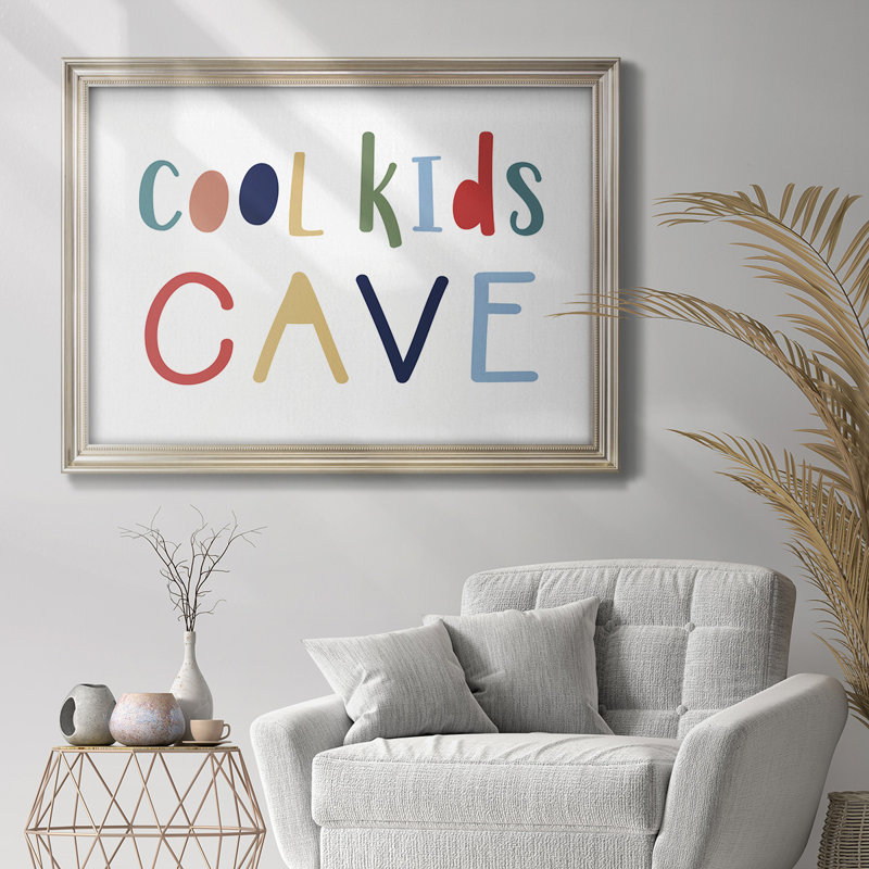 «Cool Kids Cave», impression sur toile encadrée, L 25 po x H 21 po