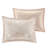 Farmhouse Cotton Bedding Sets, Blush Jacquard King Size Comforter