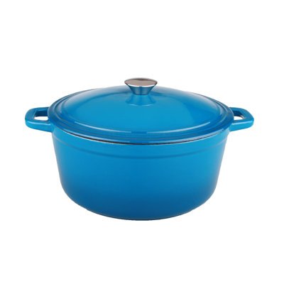 BergHOFF Neo 5qt Cast Iron Oval Covered Dutch Oven