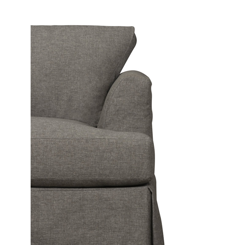Canapé modulaire en U 151 po Lucia, Face à la gauche, Panier Drusky anthracite Sustain®