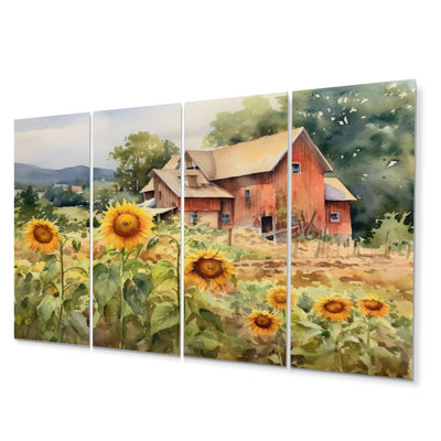 Plants & Flowers Wall Decor on Metal