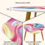Ensemble de 2 tables basses gigognes Triangle