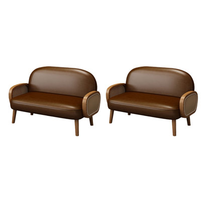 Mionna Faux Leather Upholstered Bench