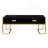 Modern Rectangular Coffee Table With 4 Drawers And Gold Base In 47.3"-423711062