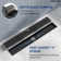 Linear Grid Shower Drain Trim