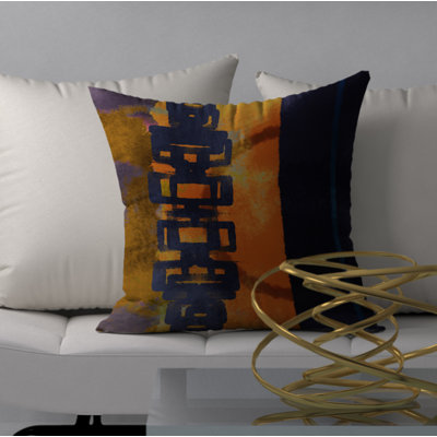 Housse de coussin carrée emberlynn/insert