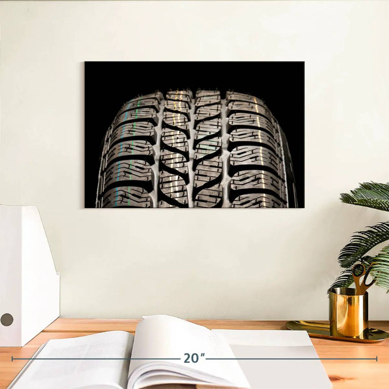 Mehar Truck Tire, 8" H x 12" W