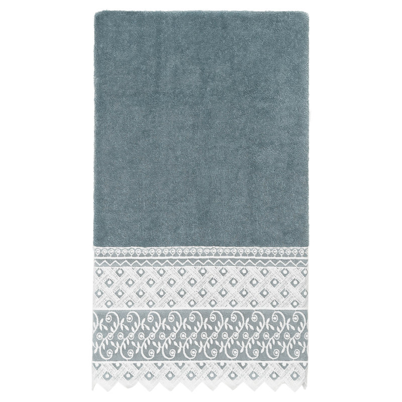 Serviette de bain en coton Aiden, Teal