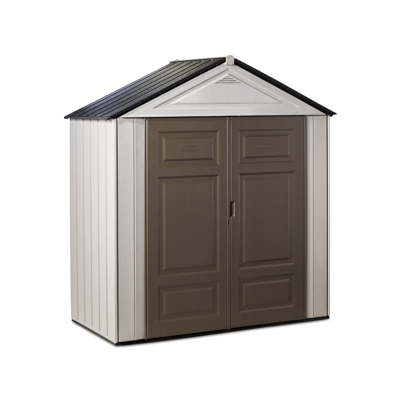 Rubbermaid Big Max Junior 3 ft. 5 in. x 7 ft. Storage Shed