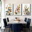 3 Piece Wrapped Canvas Wall Art