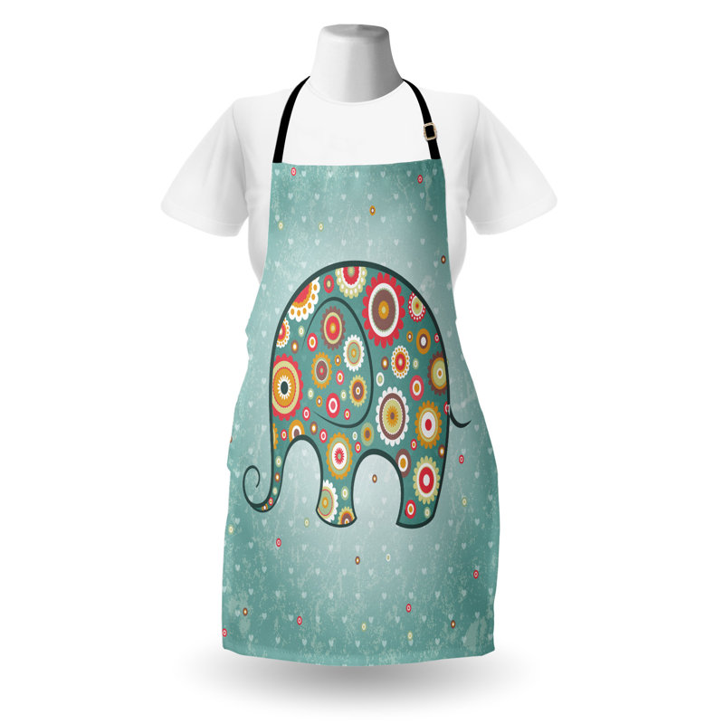 Tablier floral