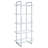 Colfax Clear 5-shelf Bookshelf