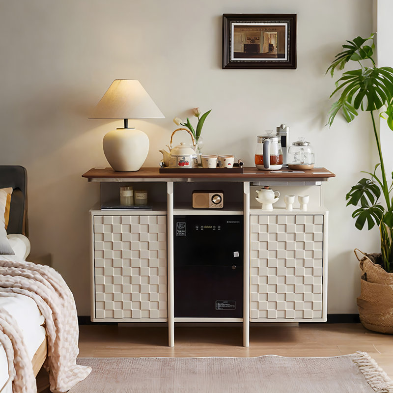 Armoire de rangement intégrée 50 po, Blanc