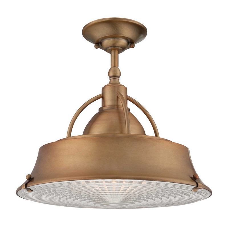 Tiawah 2 - Light Dome Pendant, Mystic Copper