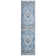 Tapis oriental bleu Pluto