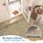 Machine Washable Area Rug, Modern Soft Non Slip Low Pile Solid Carpet for Living Room Rug Kitchen Hallway Entryway,Bedroom Indoor Home Decor-129224430-129224432