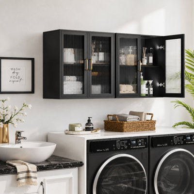 Armoire murale 48 po 4 portes