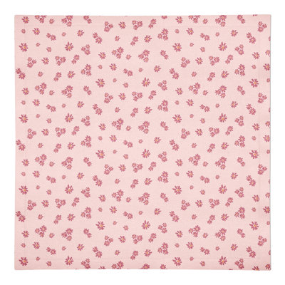 Serviette en coton 10 "à motif marguerite