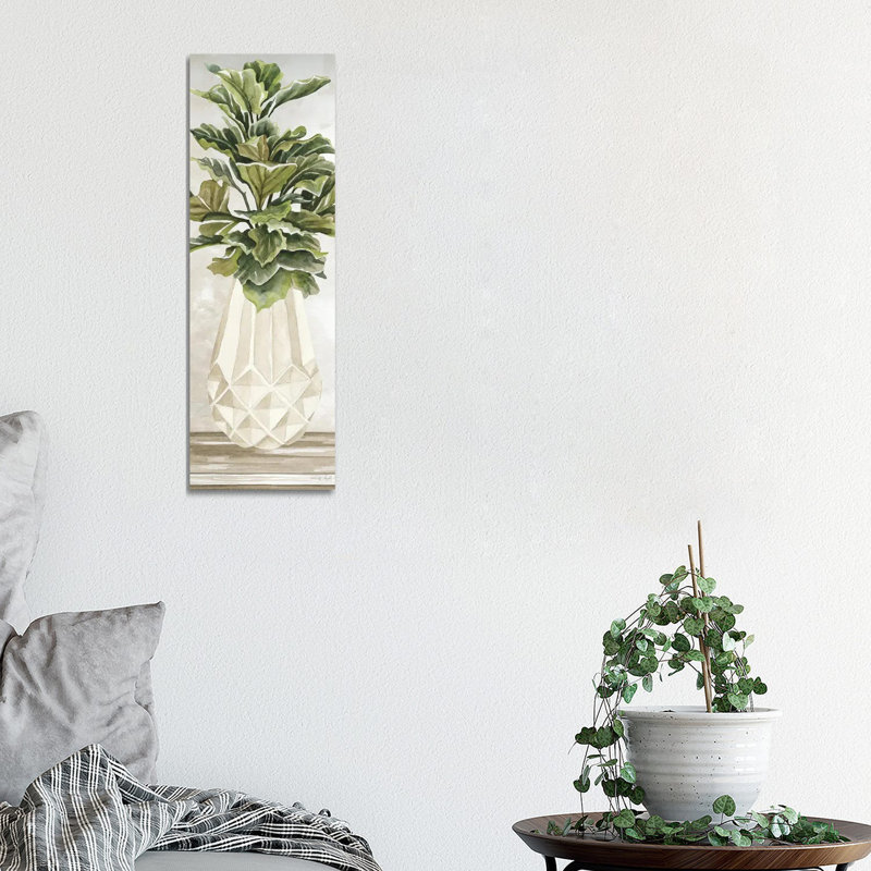 Simple Beauty II by Cindy Jacobs - Panoramic Painting on Canvas, Wrapped Canvas, 91.44cm H x 20.32cm W x 3.81cm D
