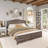 Detarius Solid Wood Camelback Platform Bed-1599799158-1599798997