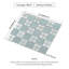 Ensemble de carreaux de mosaïque miroir 9 pièces Peel and Stick-779933276