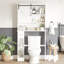 Freestanding Over The Toilet Storage