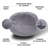 Minky Velvet Bean Bag Chair-513465149