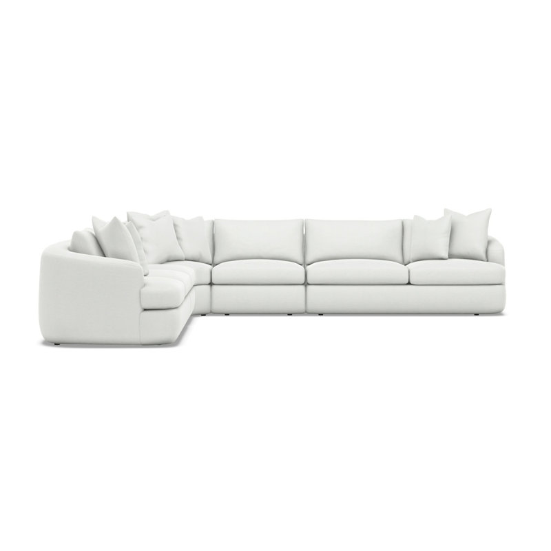 Jules Fabric 5 Pc Sectional, 5555-000