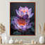 «Mauve gris gris Essence de fleurs III», impression d'art mural Lotus-2063501579-2063501574