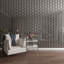 Ensemble de panneaux muraux décoratifs réglables en acrylique Gypse (paquet de 15)-96913829-96913845