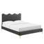 Lit plateforme en velours actuel Performance par Modway-170633744-170633759