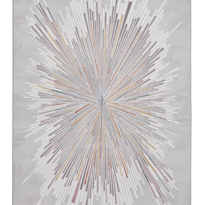 Creation area rug Machine Woven Rectangle Pink, Rectangle 120 x 170cm