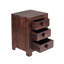 Cicero 42cm W Solid Wood Bedside Table