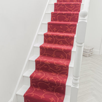 Stair Runner Floral Area Rug
