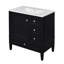 Meuble-lavabo 30 po avec lavabo en céramique-175736246