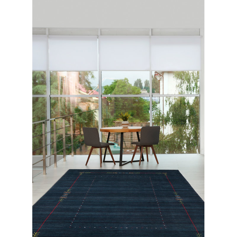 Kashkuli Gabbeh Navy Rug 5'0" x 7'9"