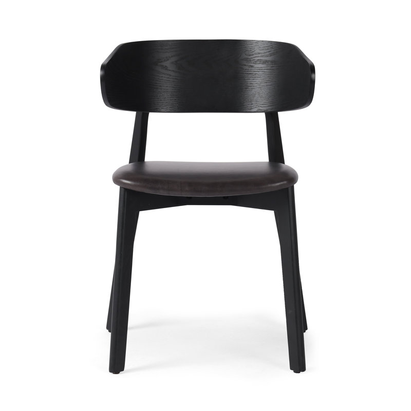 Franco Upholstered Dining Chair, Black