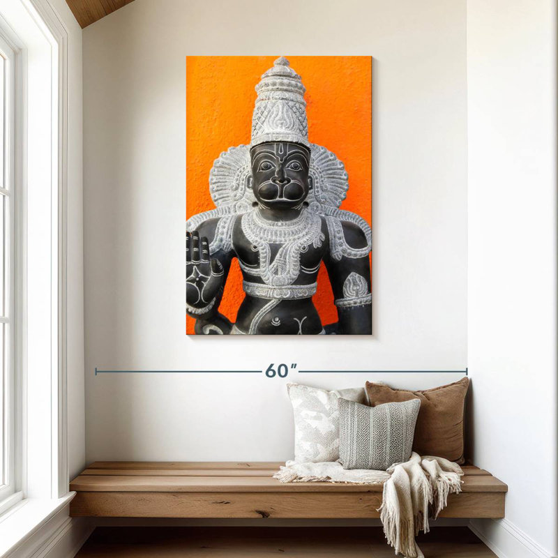 Adella Hindu Lord Hanuman, 45" H x 30" W