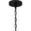 Mini-luminaire suspendu noir mat 1 lumière Baltic