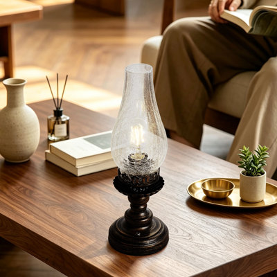 Lampe de table rechargeable sans fil Vintage, ampoule incluse - 1 paquet