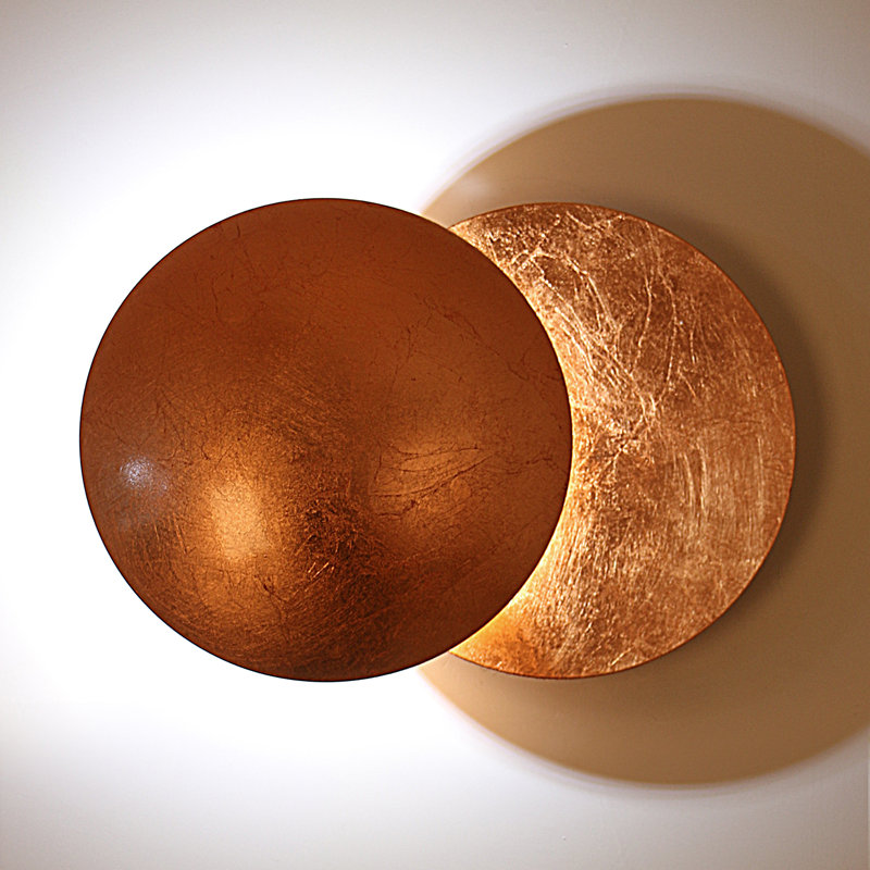 Fabiano Iron LED Armed Sconce, Copper