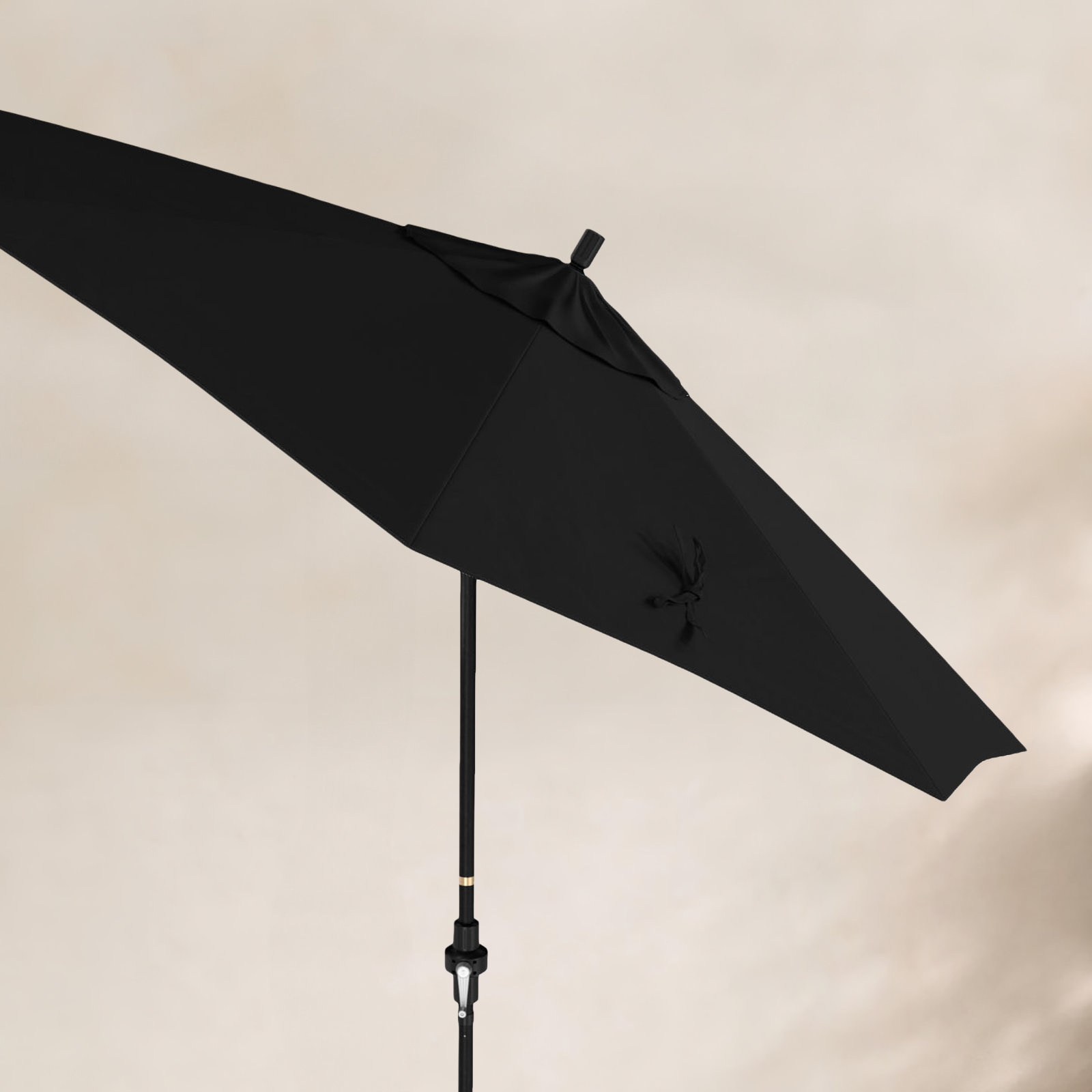 Timeout 9' Umbrella, Black Performance
