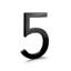 12 in. Floating Mount House Number-1447791462-1444596545